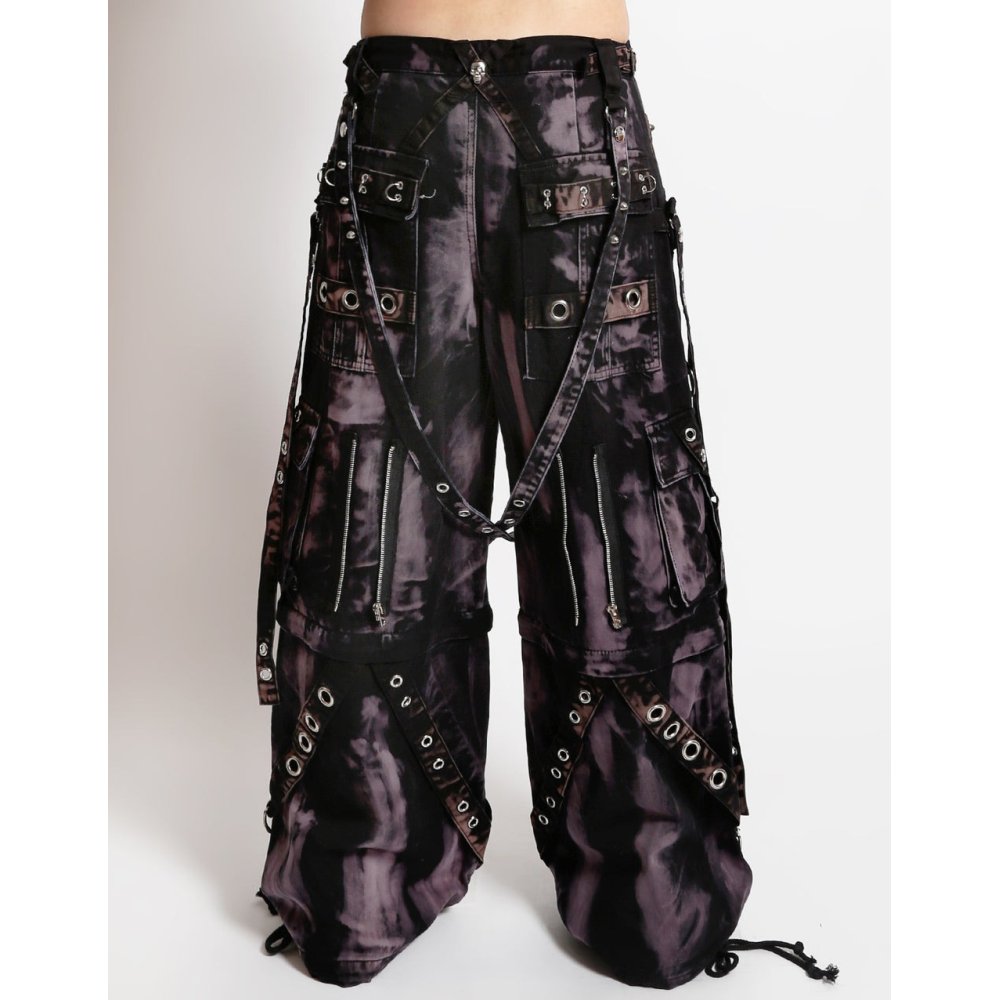 Tripp NYC - Storm Wash Denim Wijde broek - Zwart